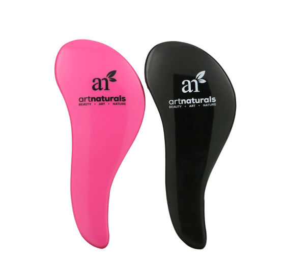 Artnaturals, Detangling Hair Brush, 2 Piece Set